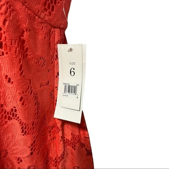 Donna Morgan dress size 6 coral - Picture 5 of 11